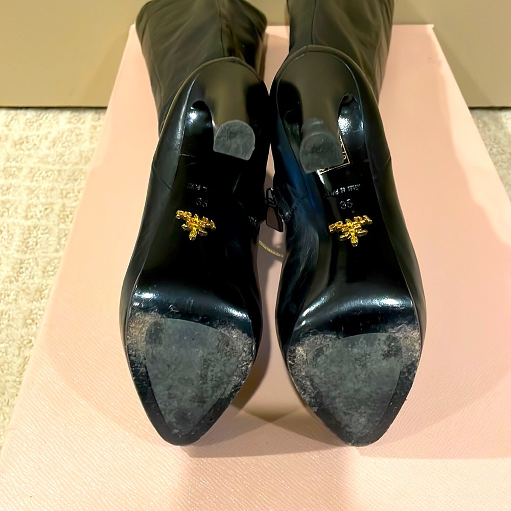 Prada over the knee calzature donna boots - Picture 7 of 8